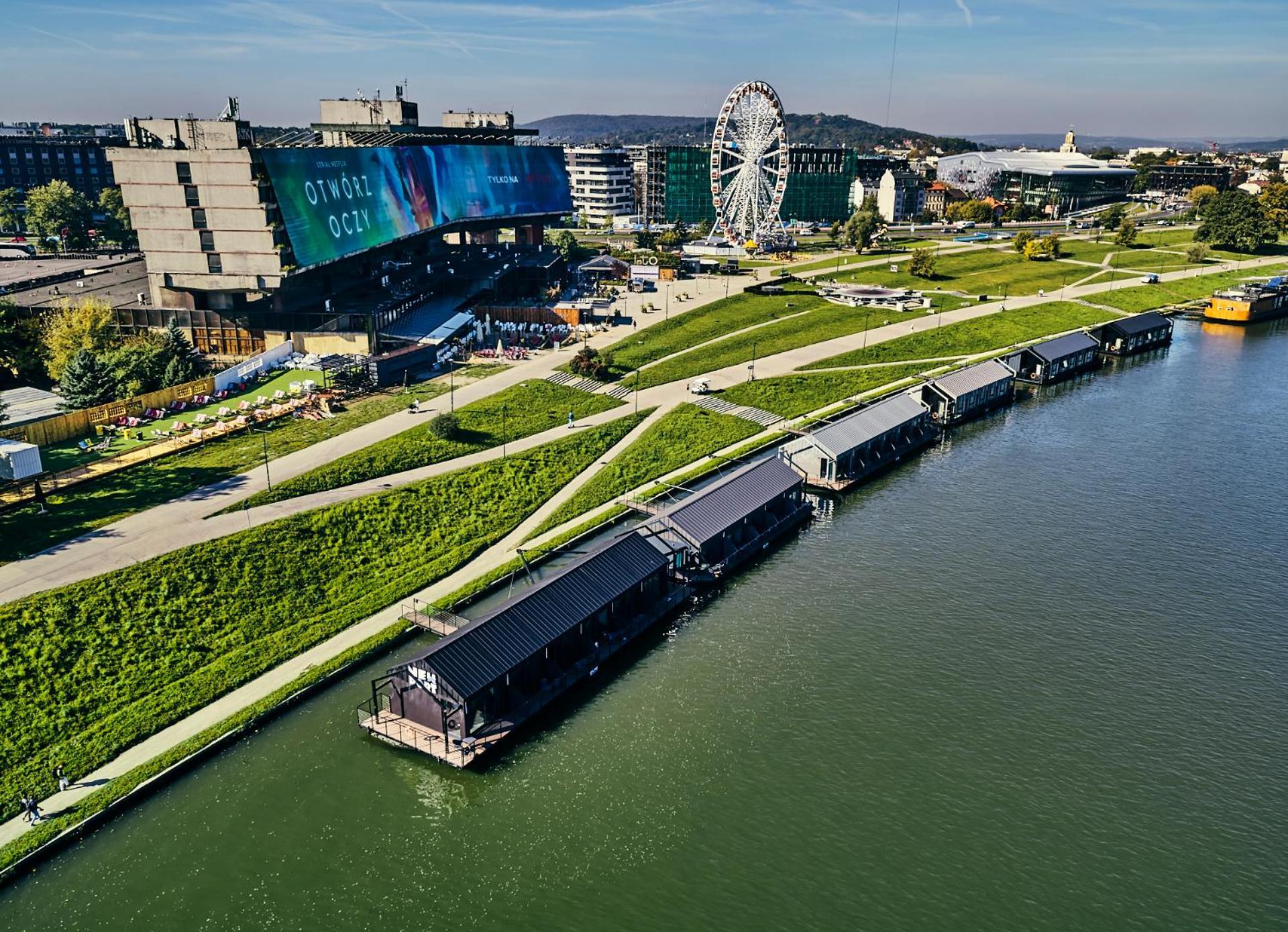 New Port - Premium Floating Aparthotel 克拉科夫 外观 照片